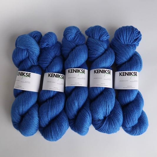 DK Baby Alpaca Yarn 100g in colour Royal Blue