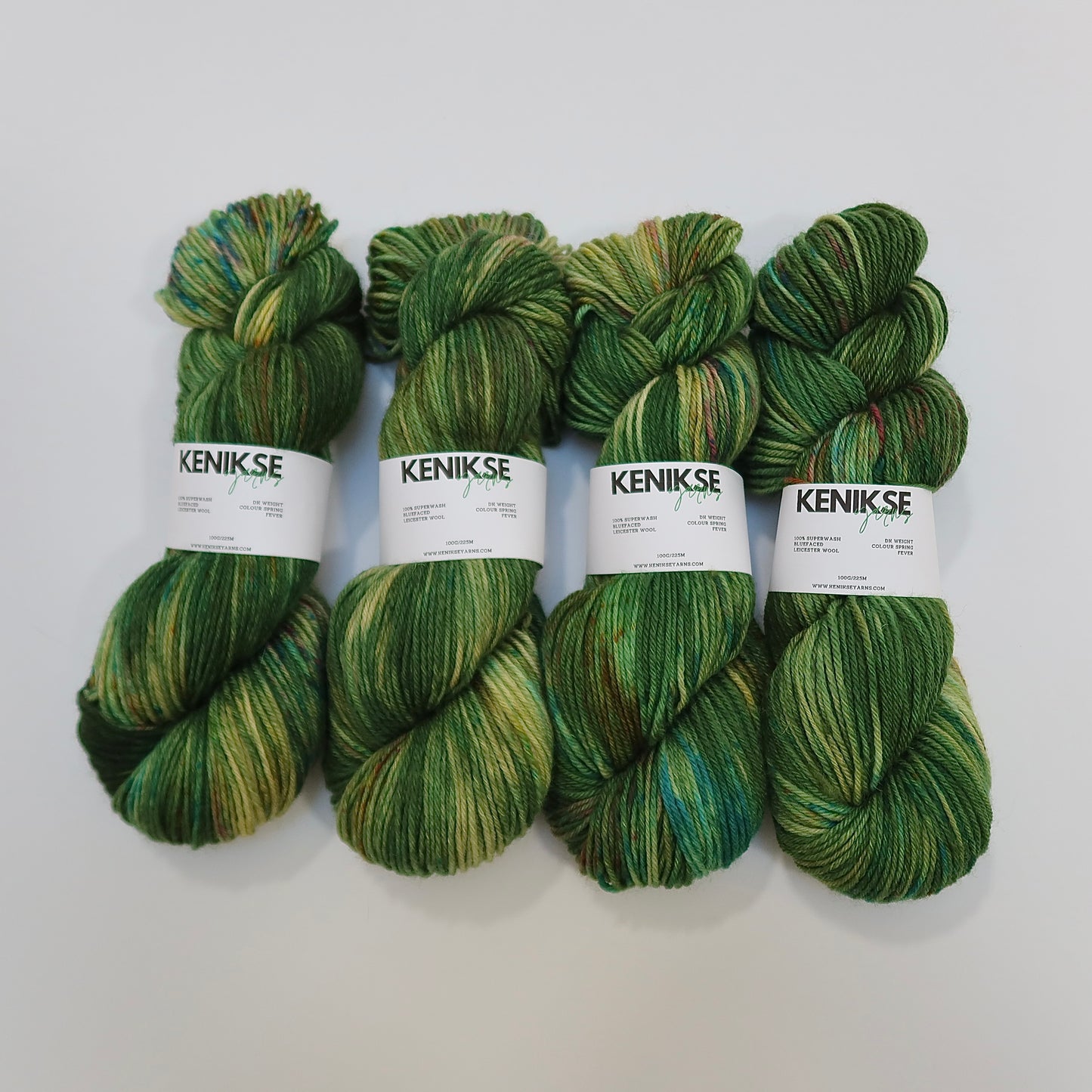 DK Superwash Bluefaced Leicester Wool Yarn 100g in colour Spring Fever