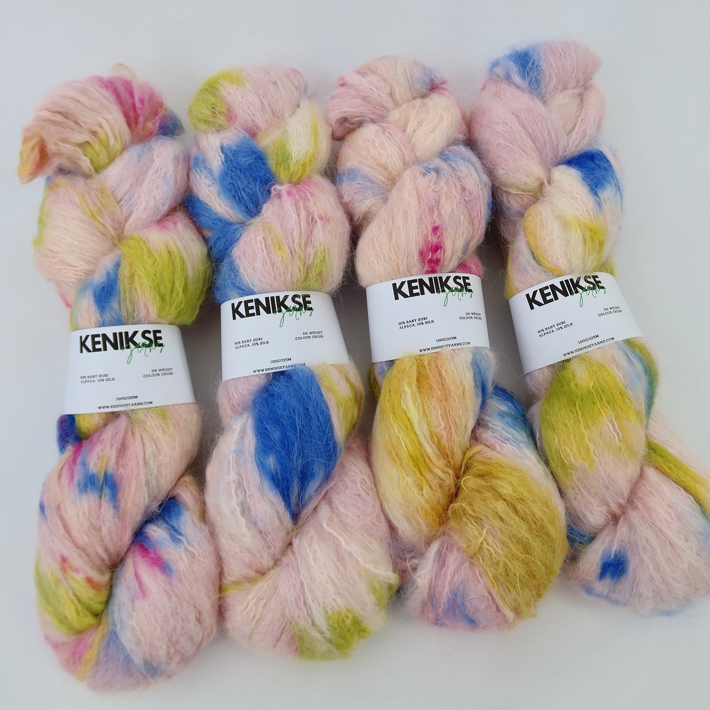 DK Baby Suri Alpaca and Silk Yarn 100g in colour Crush