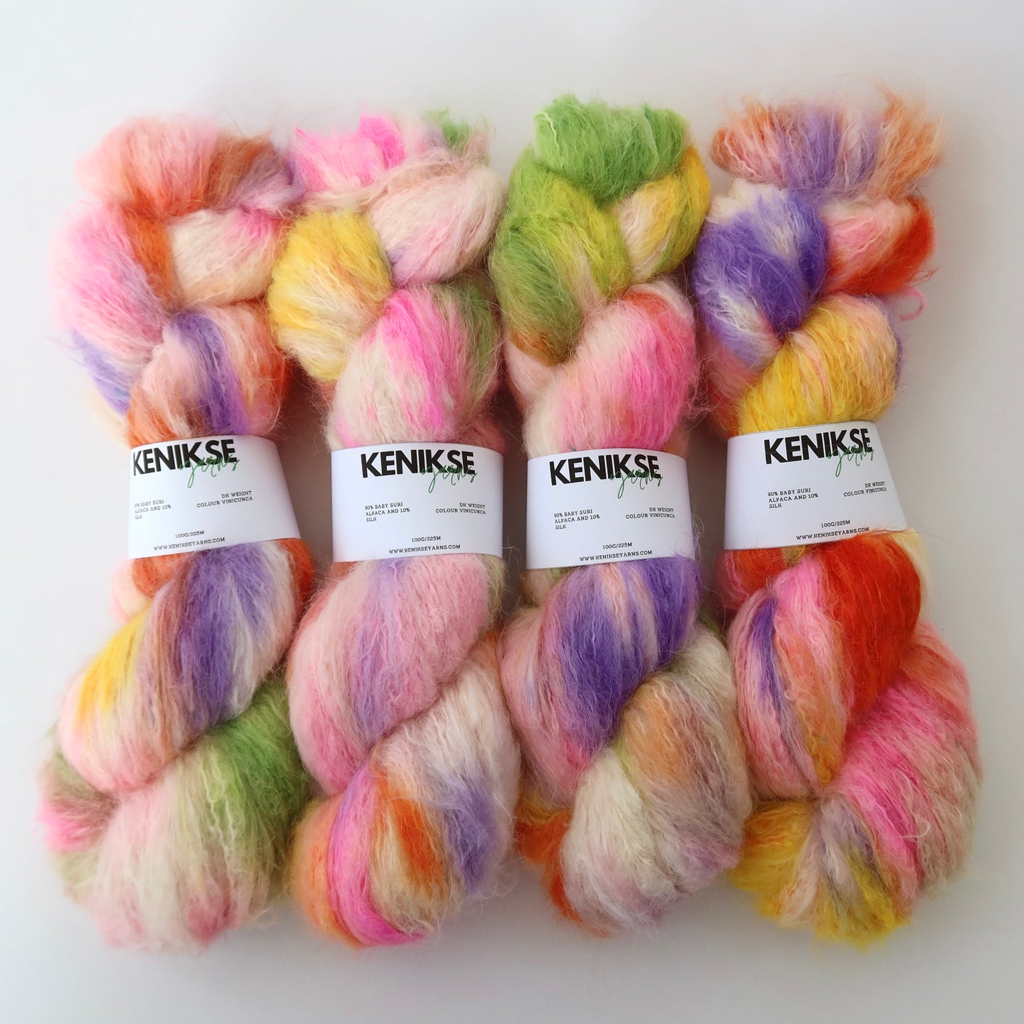 DK Baby Suri Alpaca and Silk Yarn 100g in colour Vinicunca
