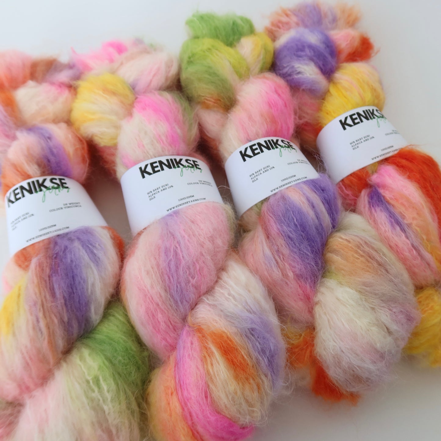 DK Baby Suri Alpaca and Silk Yarn 100g in colour Vinicunca