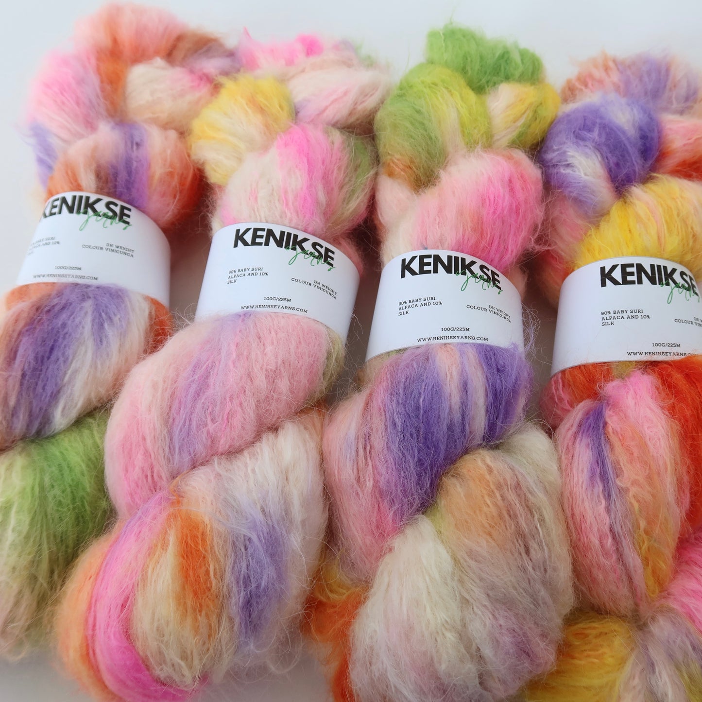 DK Baby Suri Alpaca and Silk Yarn 100g in colour Vinicunca