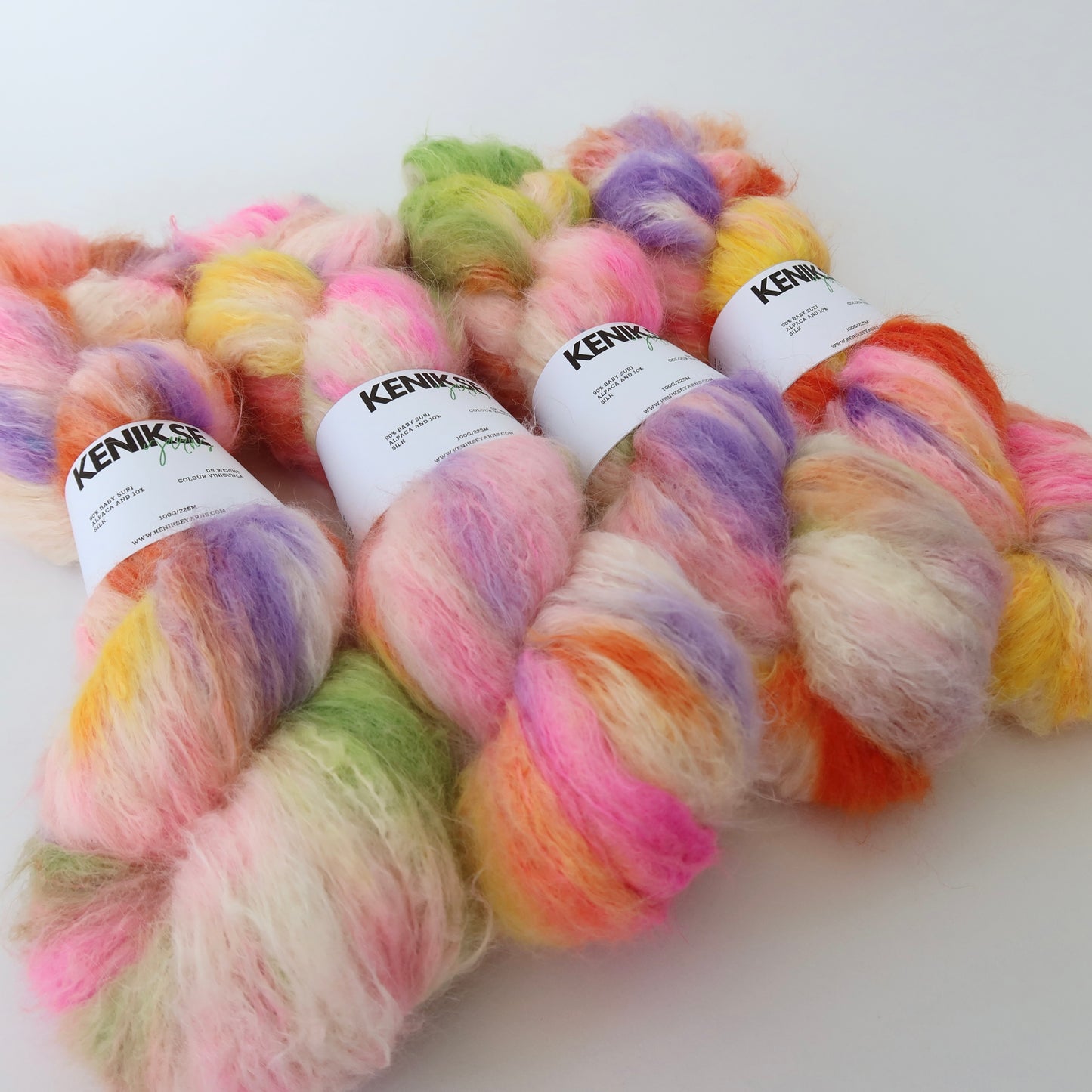 DK Baby Suri Alpaca and Silk Yarn 100g in colour Vinicunca