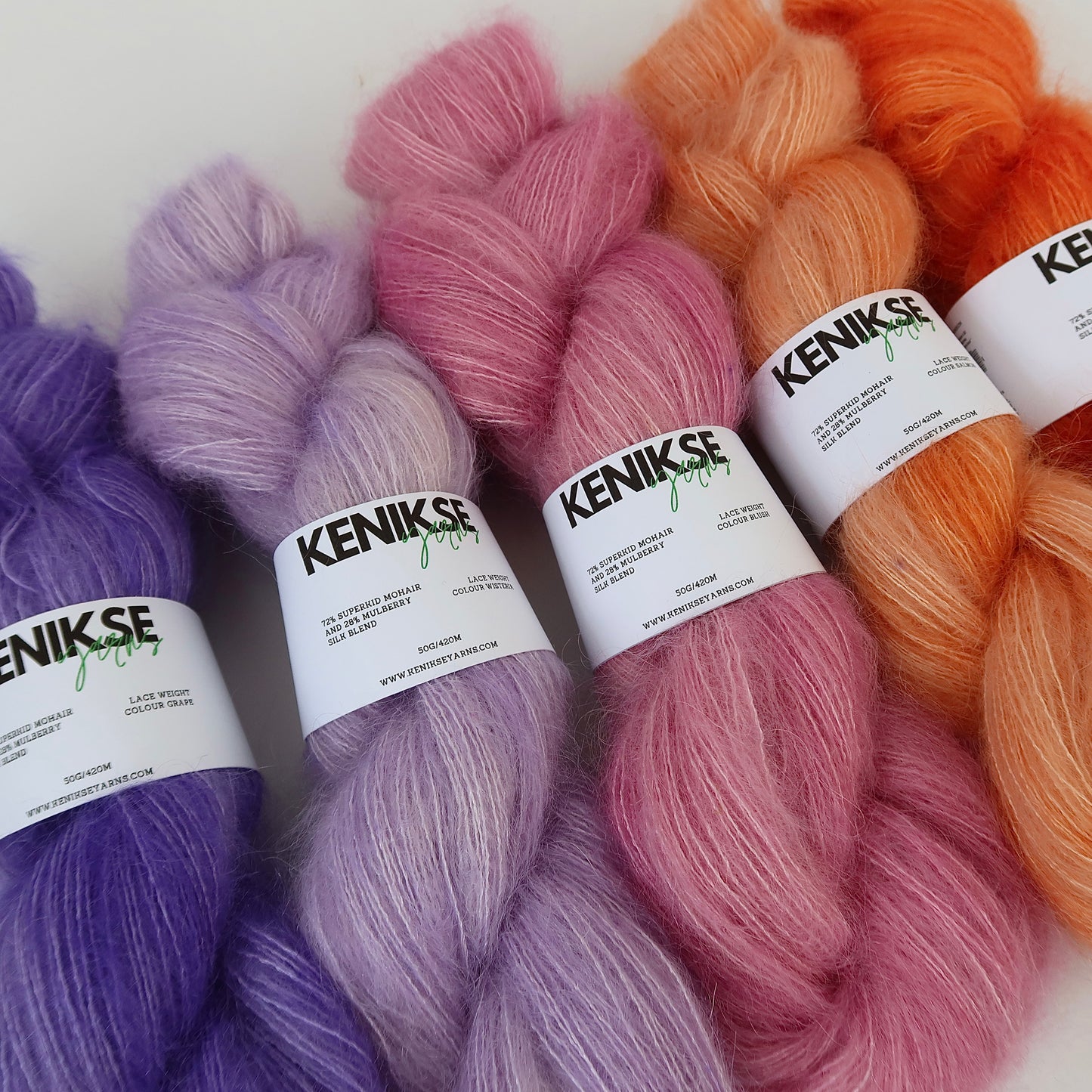 Purple Sunset Bundle 5 x 50g skeins