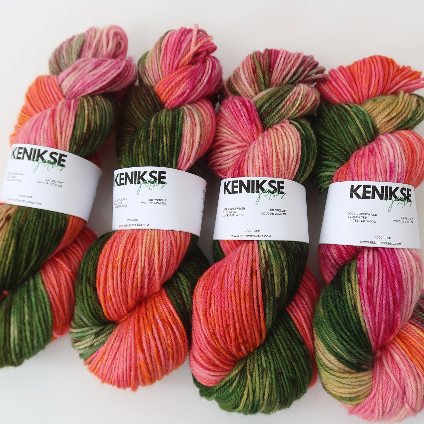 DK Superwash Bluefaced Leicester Wool Yarn 100g in colour Azalea