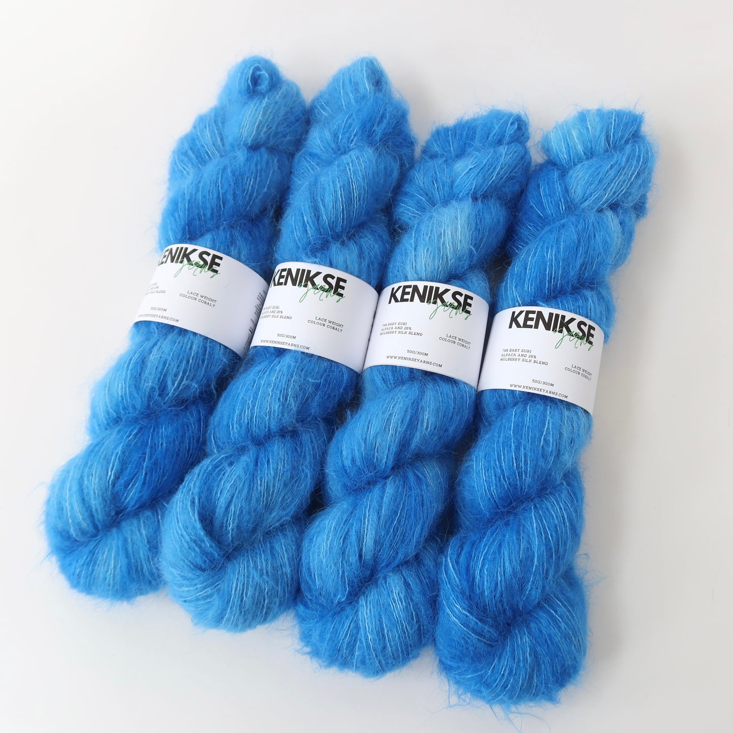 DK Baby Suri Alpaca and Silk Yarn 100g in colour Cobalt