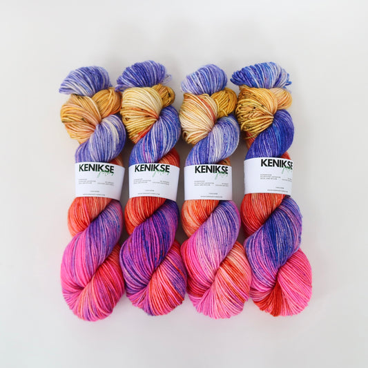 DK Superwash Bluefaced Leicester Wool and Nylon Yarn 100g in colour Arcturus