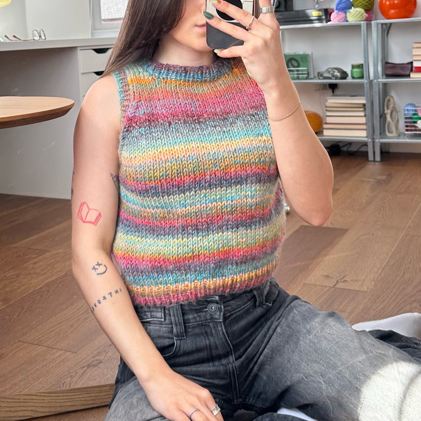 Knit Sweater Vest Pattern