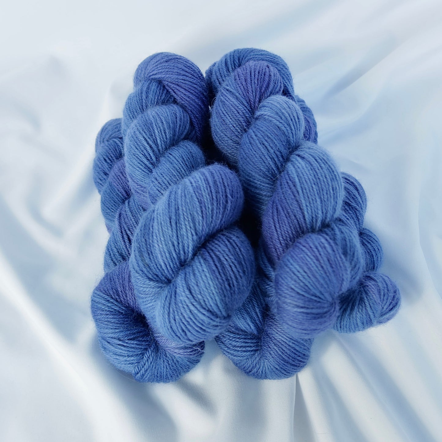 DK Superwash Bluefaced Leicester Wool Yarn 100g in colour Blue Moon