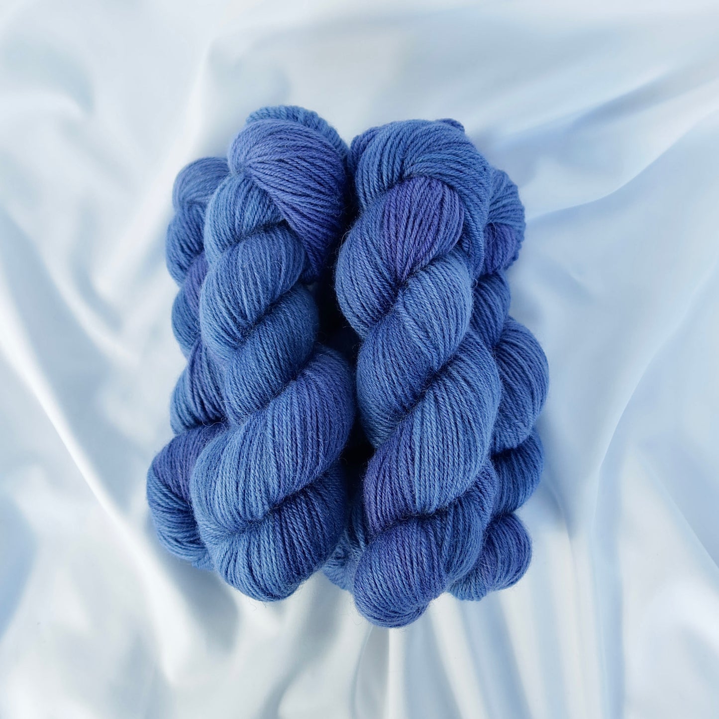 DK Superwash Bluefaced Leicester Wool Yarn 100g in colour Blue Moon