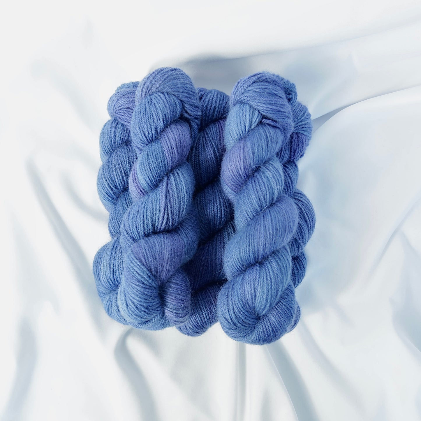 DK Superwash Bluefaced Leicester Wool Yarn 100g in colour Blue Moon