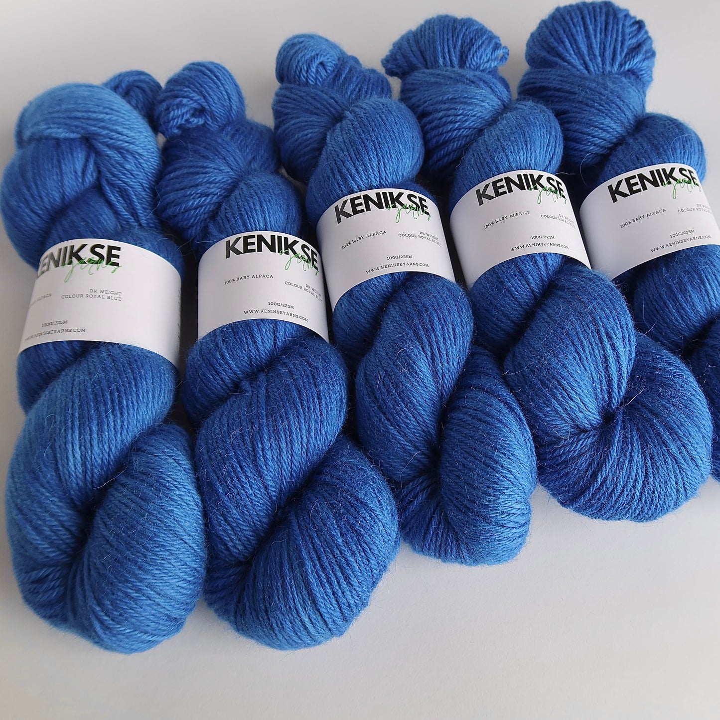 DK Baby Alpaca Yarn 100g in colour Royal Blue