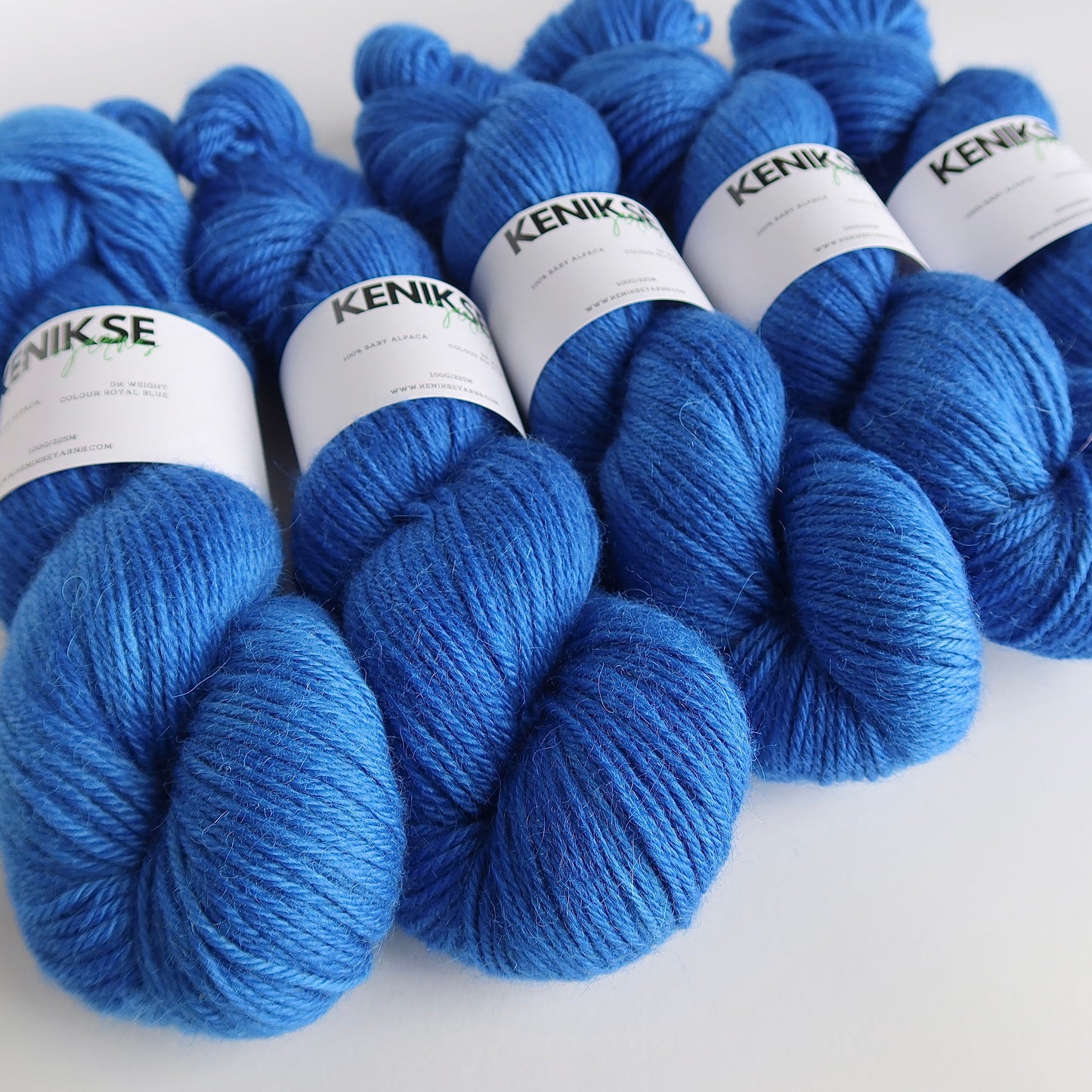 DK Baby Alpaca Yarn 100g in colour Royal Blue