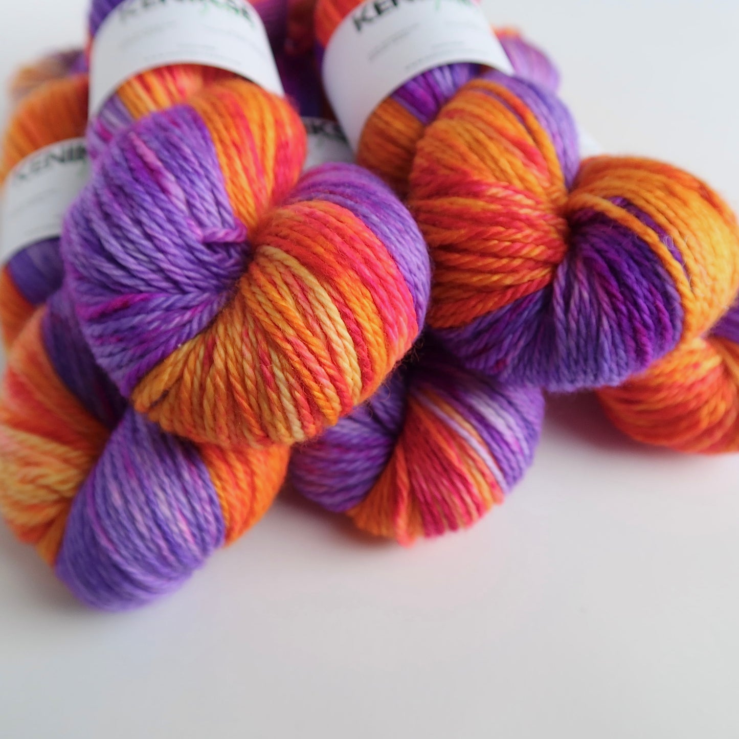 Aran Superwash Merino Wool Yarn 100g in colour Hot Wheels