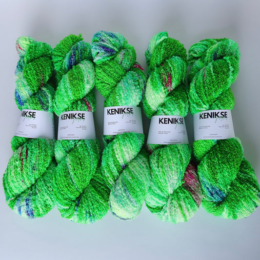 DK Superwash Merino Boucle Wool 100g in colour Blooming Garden