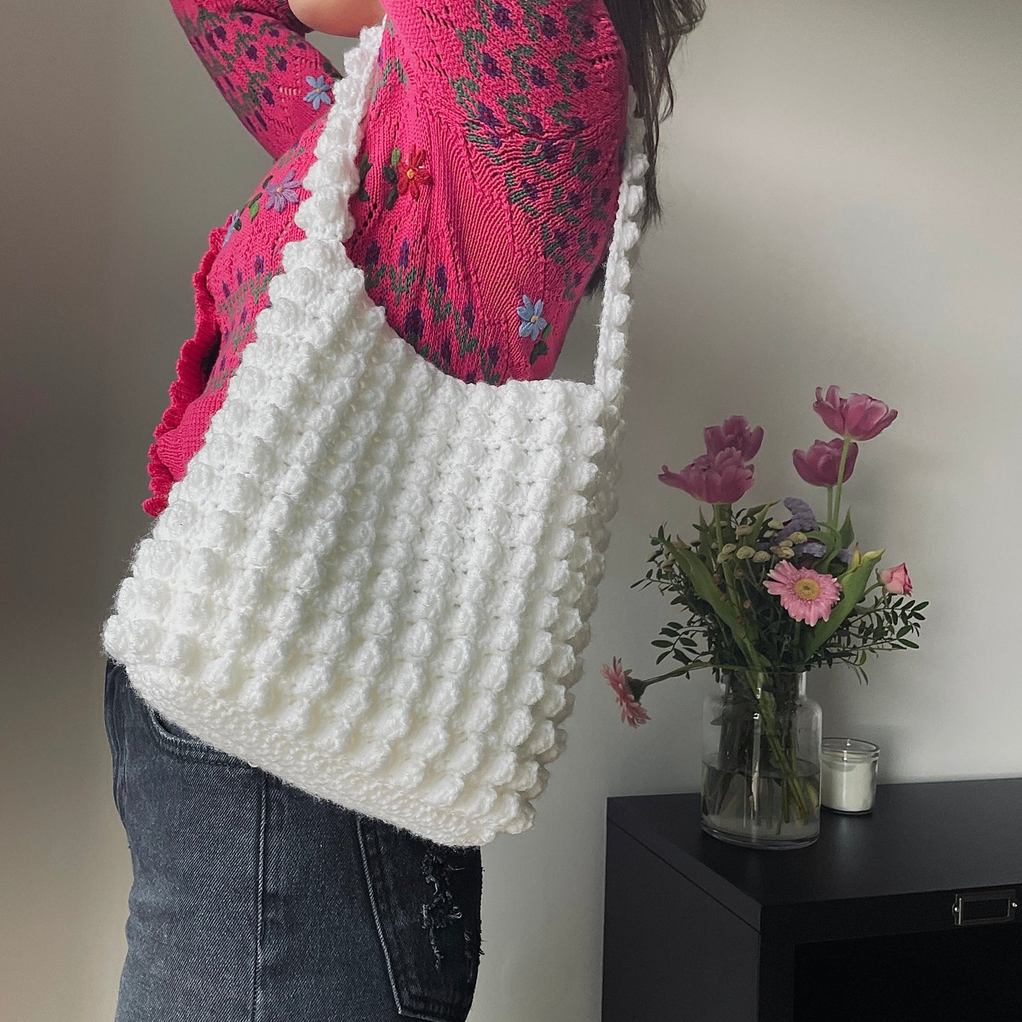 Crochet Cloud Tote Bag Pattern