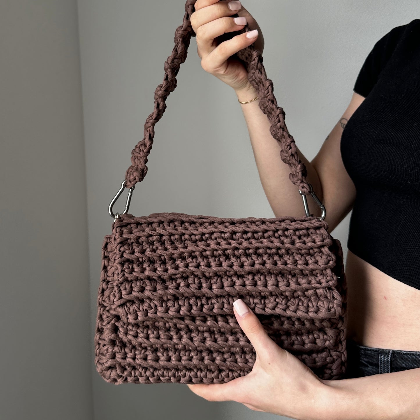Crochet T-Shirt Handbag Pattern