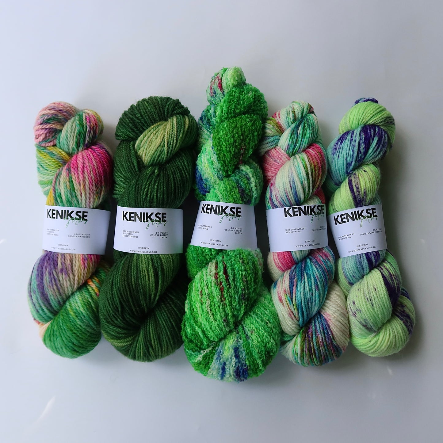 Pine Yarn Bundle 5 x 100g skeins