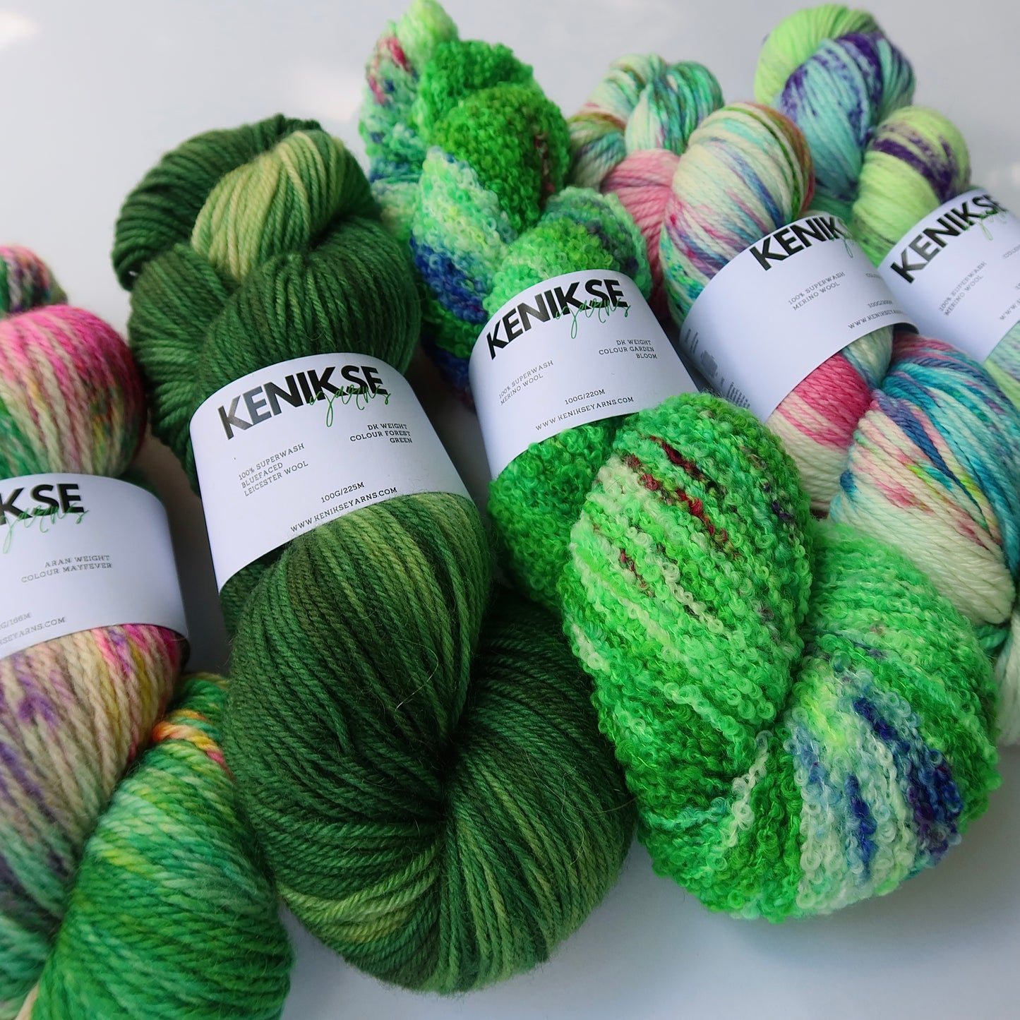 Pine Yarn Bundle 5 x 100g skeins