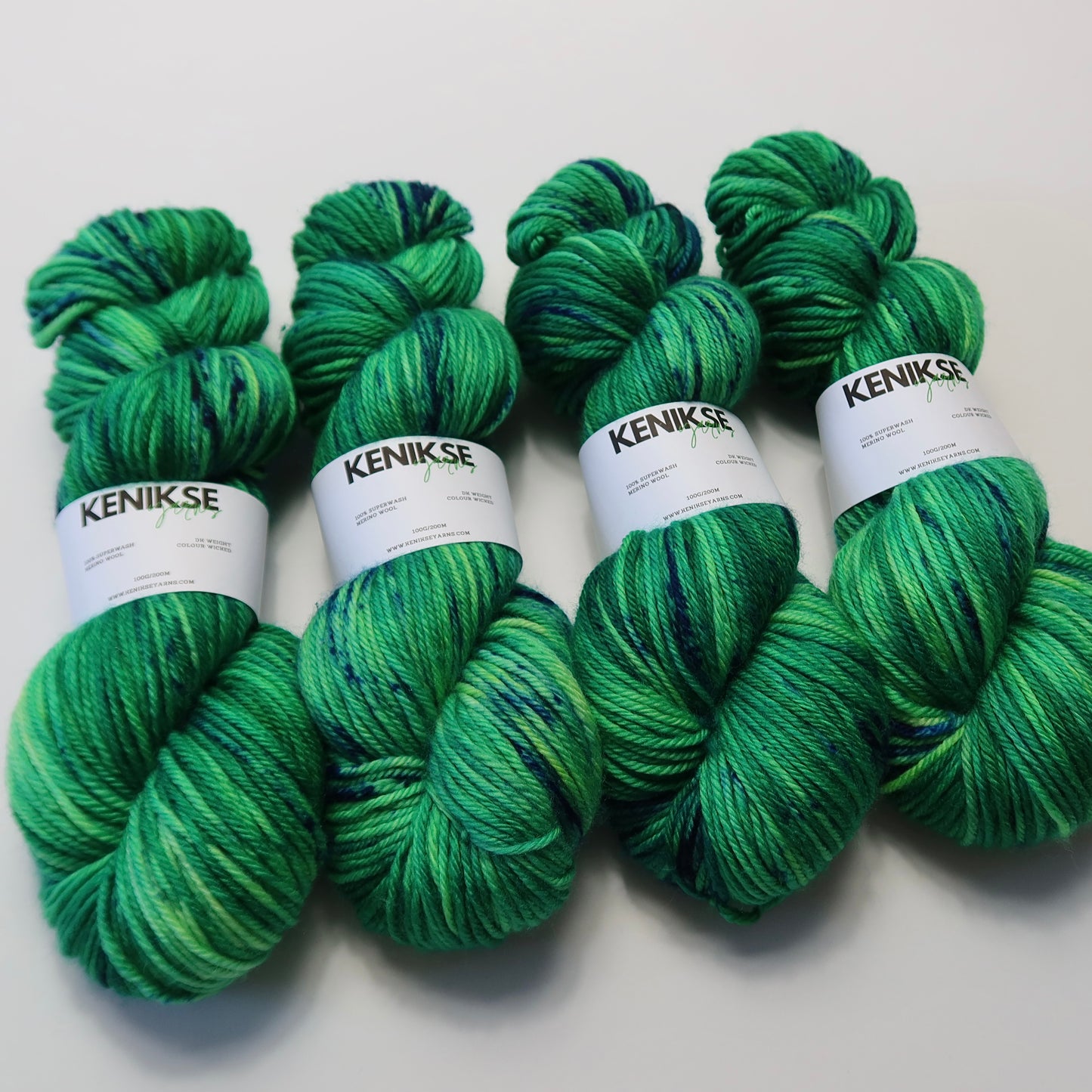 DK Superwash Merino Wool Yarn 100g in colour Wicked