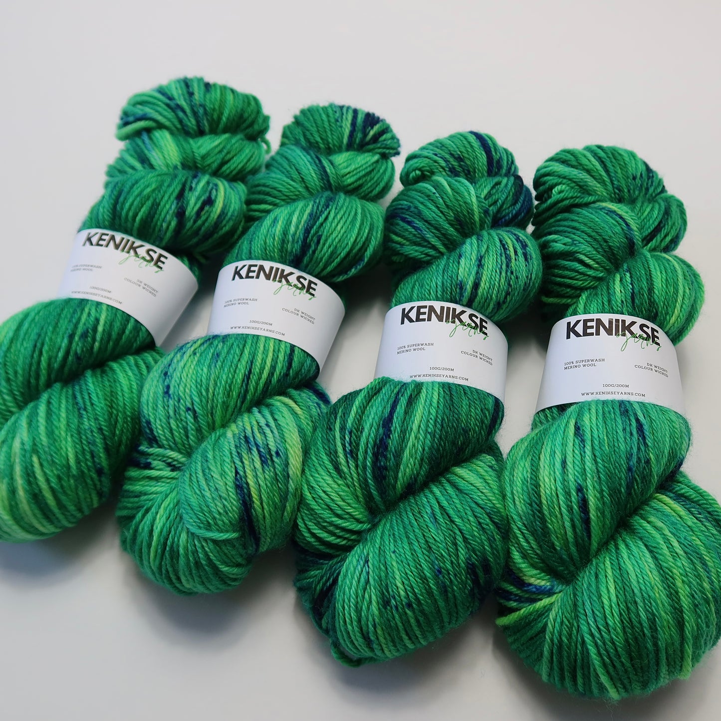 DK Superwash Merino Wool Yarn 100g in colour Wicked