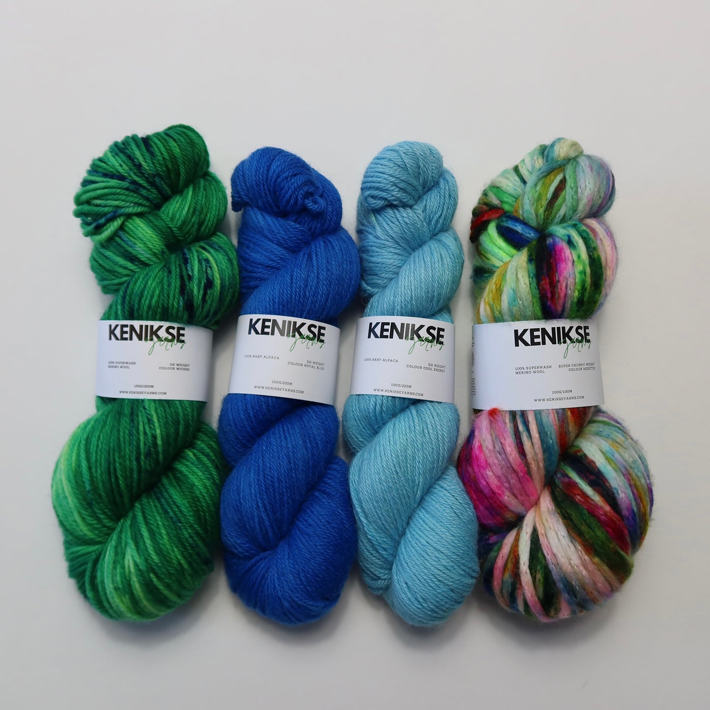 Glacial Yarn Bundle 4 x 100g