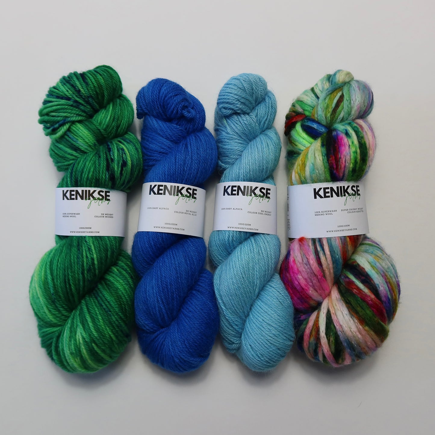 Glacial Yarn Bundle 4 x 100g