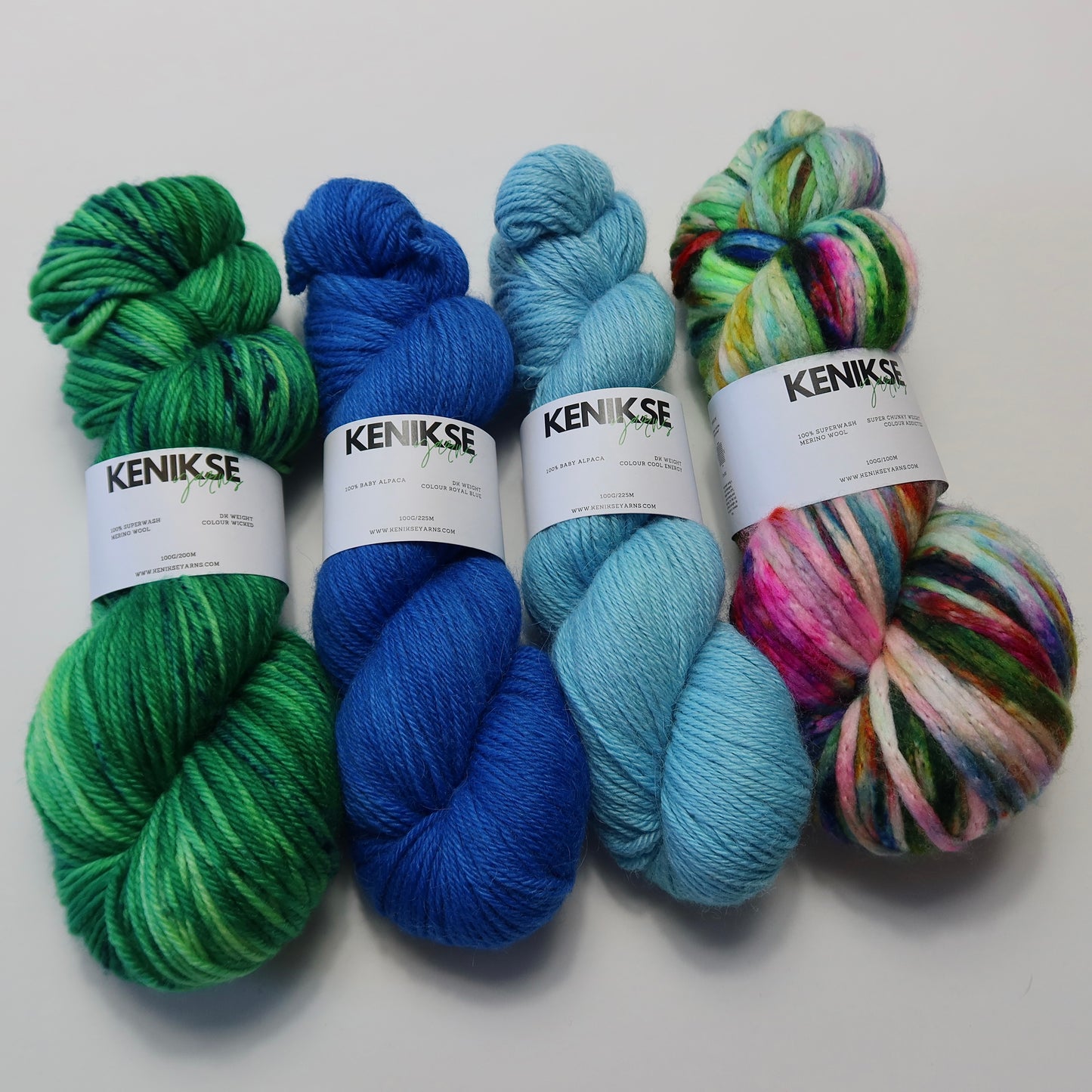 Glacial Yarn Bundle 4 x 100g