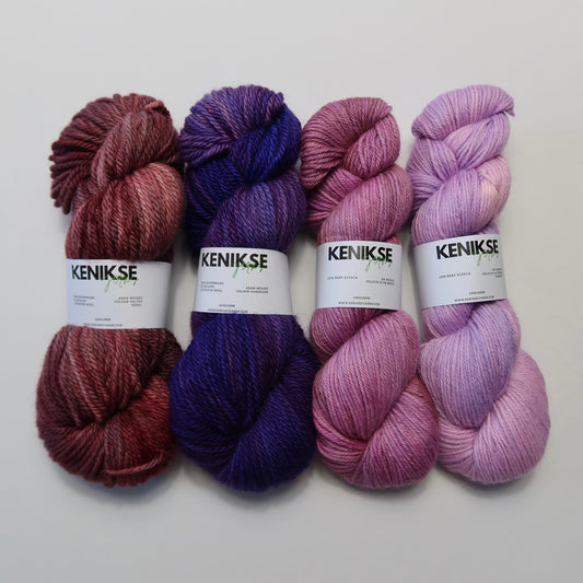 Purple Haze Yarn Bundle 4 x 100g