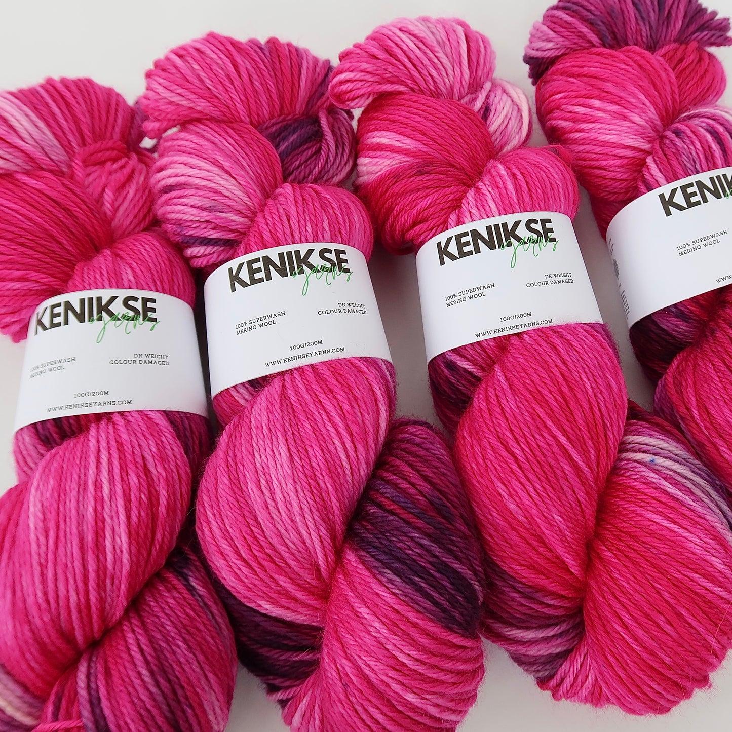 DK Superwash Merino Wool Yarn 100g in colour Damaged