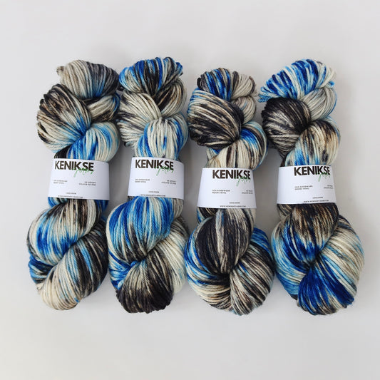 DK Superwash Merino Wool Yarn 100g in colour Eclipse