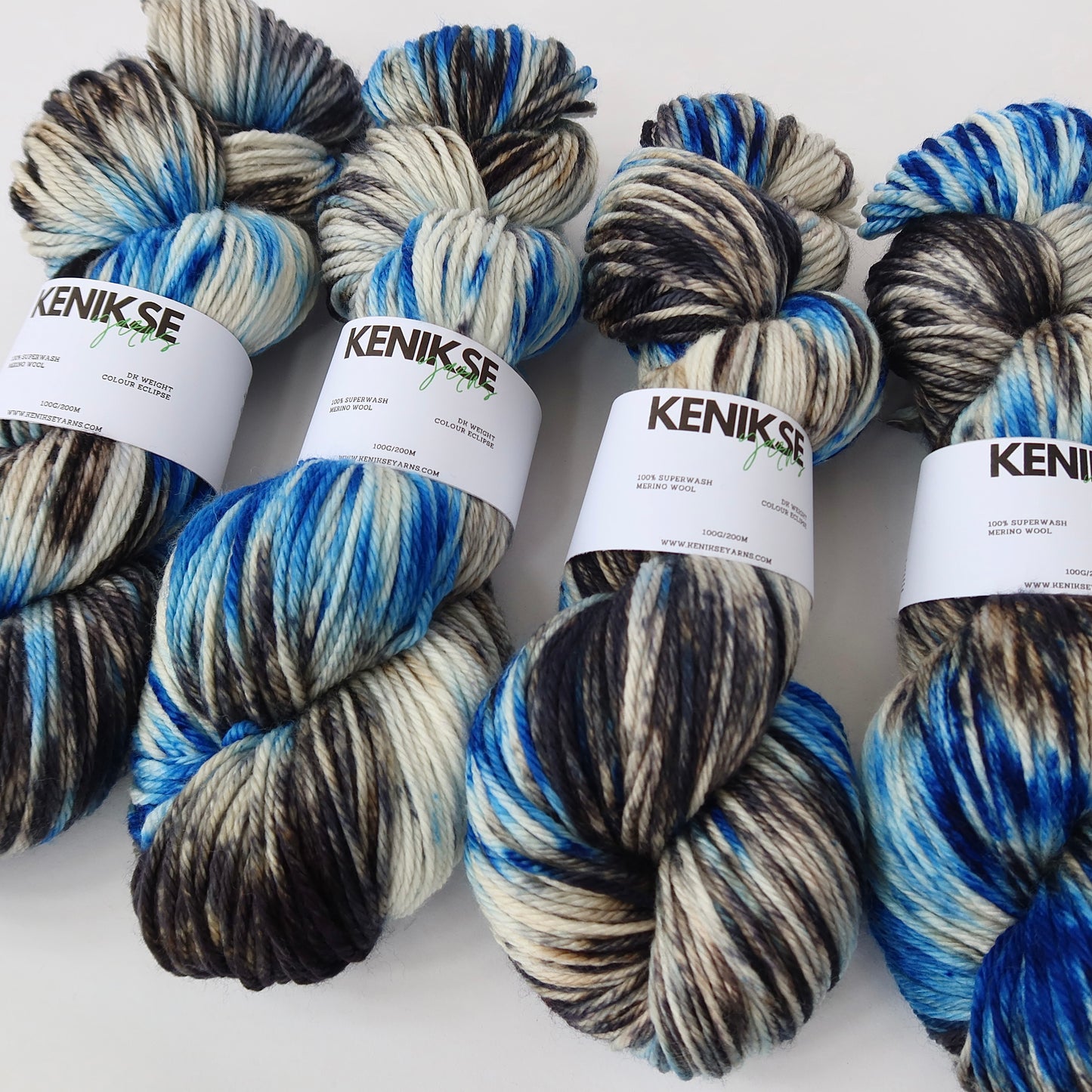 DK Superwash Merino Wool Yarn 100g in colour Eclipse