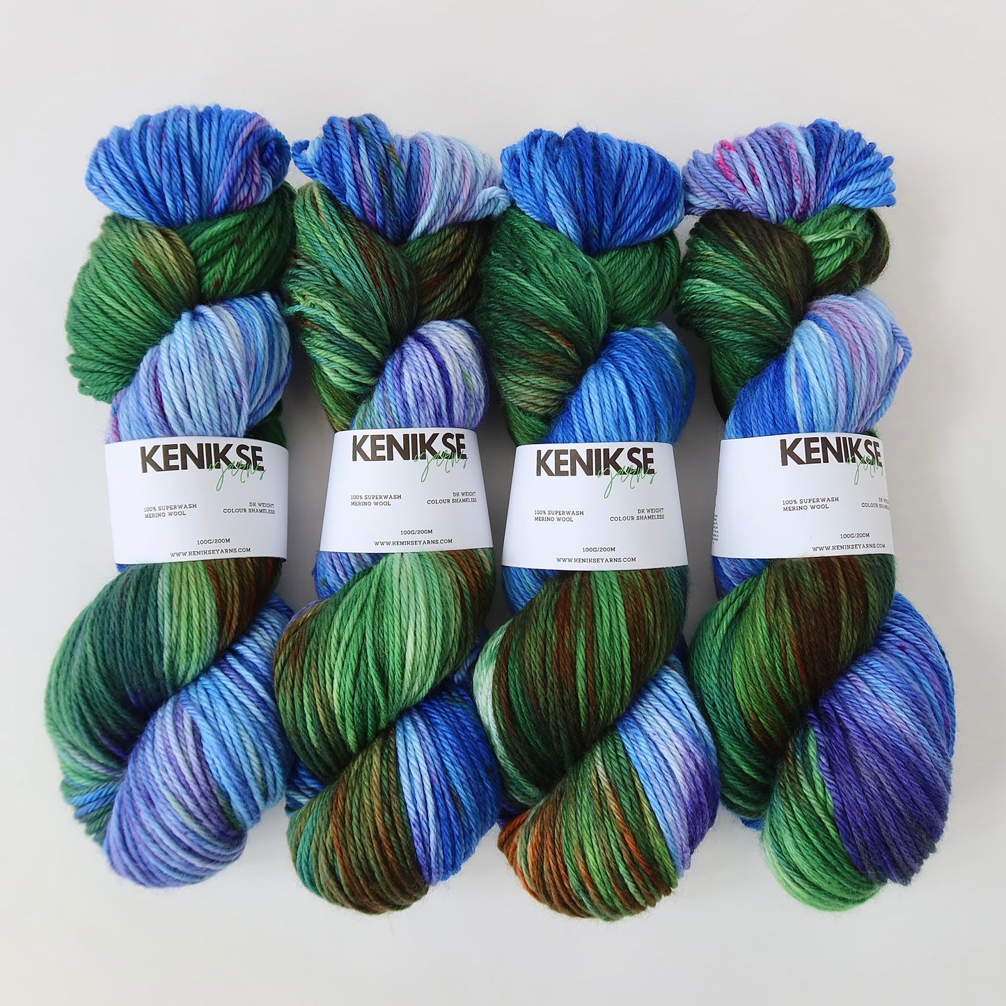 DK Superwash Merino Wool Yarn 100g in colour Shameless