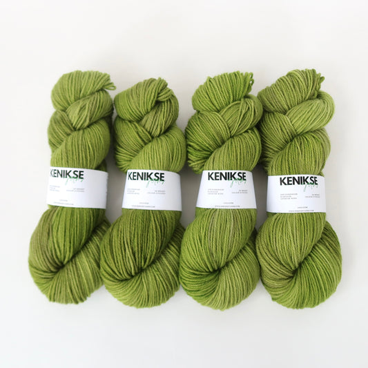 DK Superwash Bluefaced Leicester Wool Yarn 100g in colour Avocado