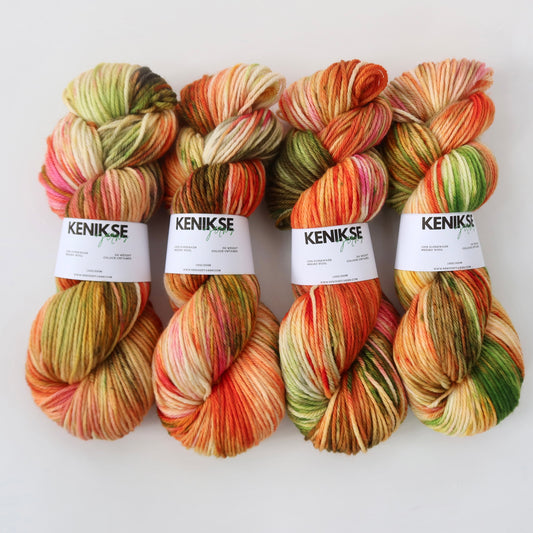 DK Superwash Merino Wool Yarn 100g in colour Untamed