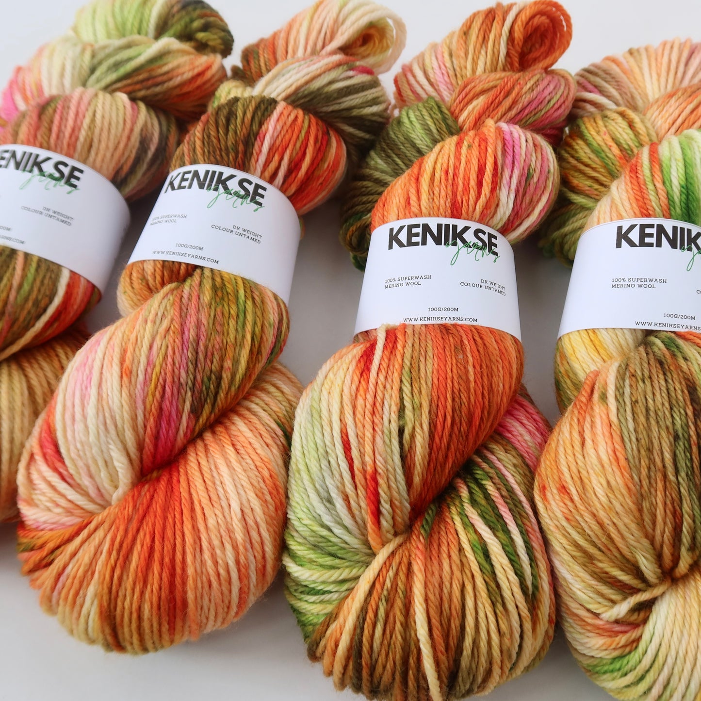 DK Superwash Merino Wool Yarn 100g in colour Untamed