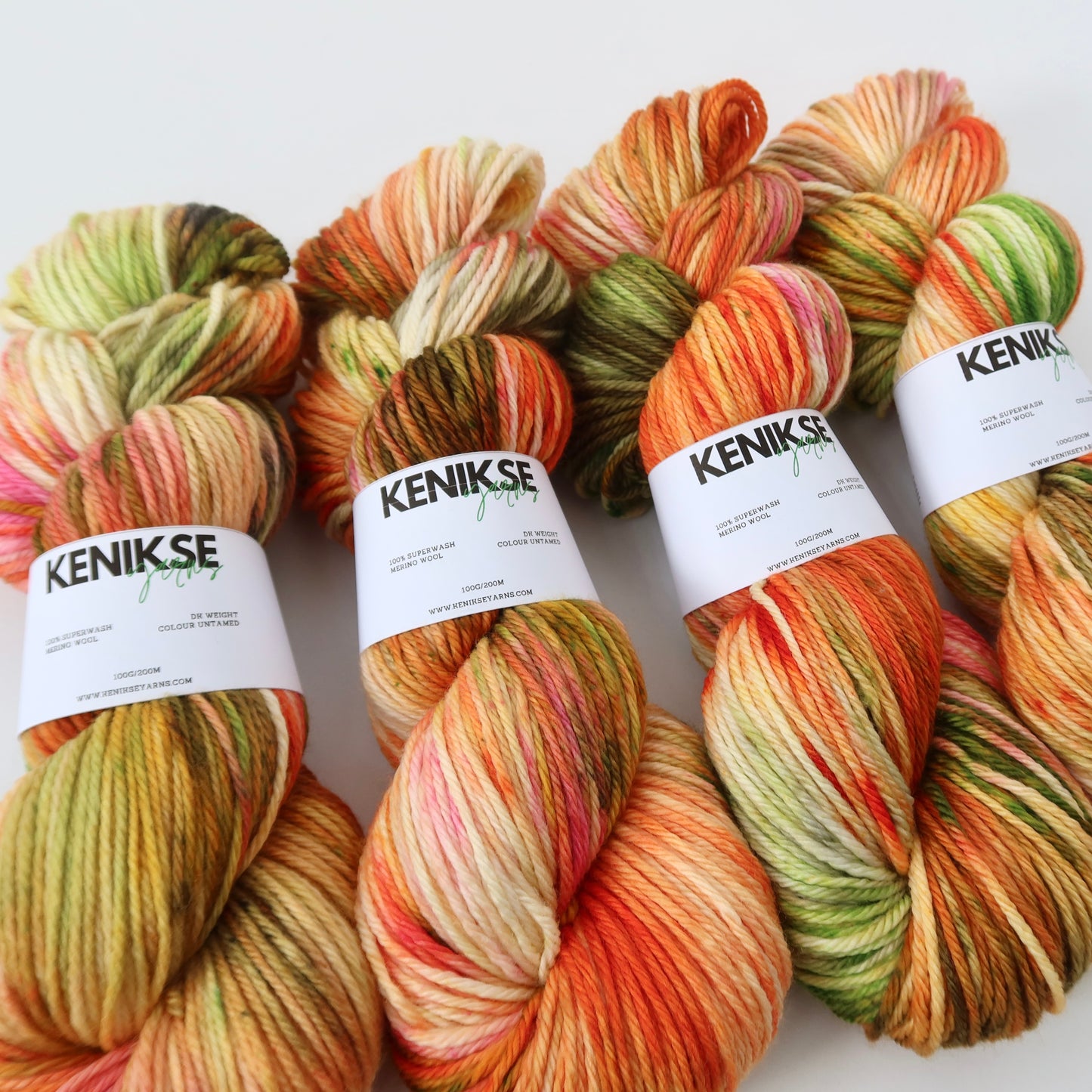 DK Superwash Merino Wool Yarn 100g in colour Untamed