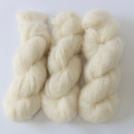 Lace Superwash Merino Wool and Nylon Yarn 100g undyed