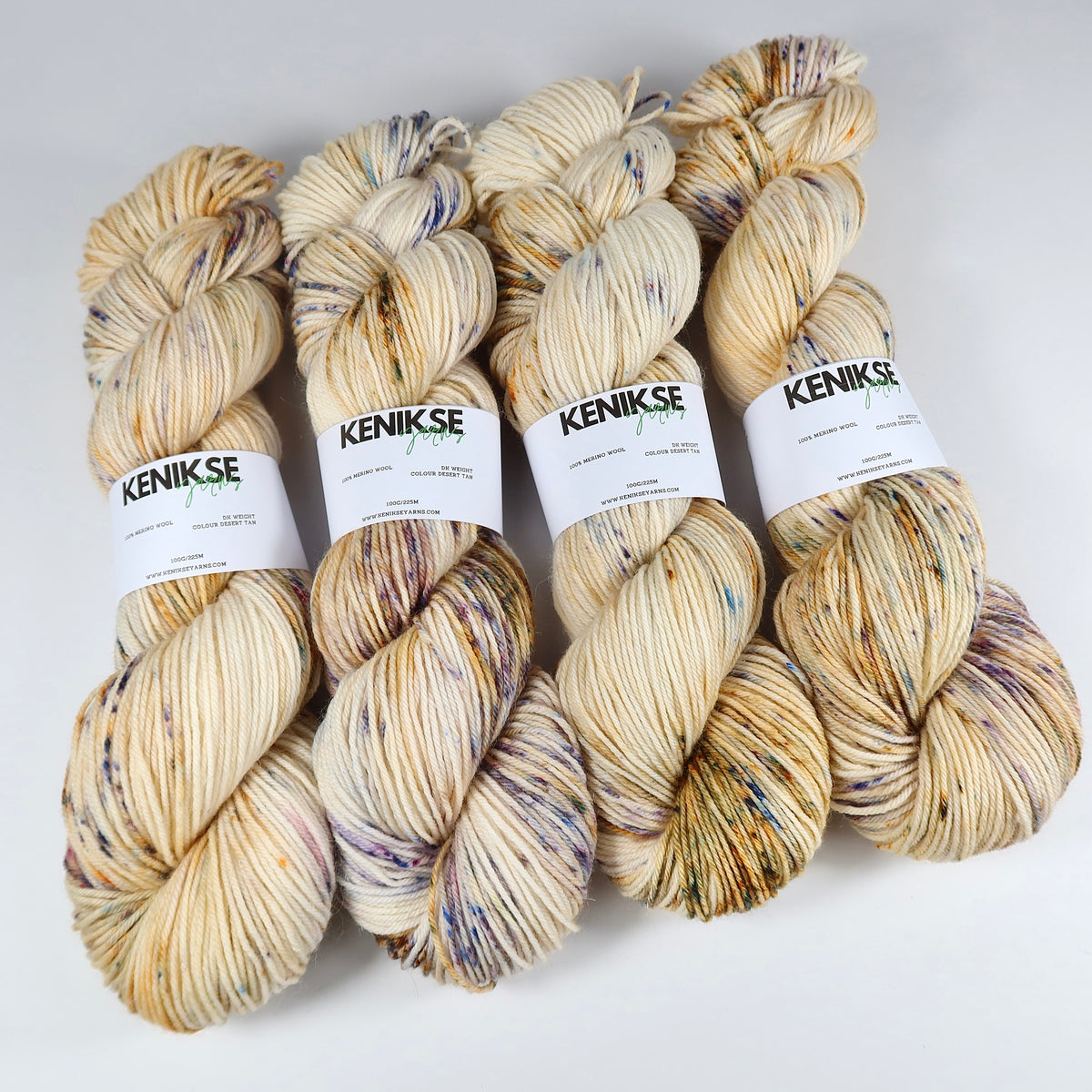 DK Merino Wool Yarn 100g in colour Desert Tan