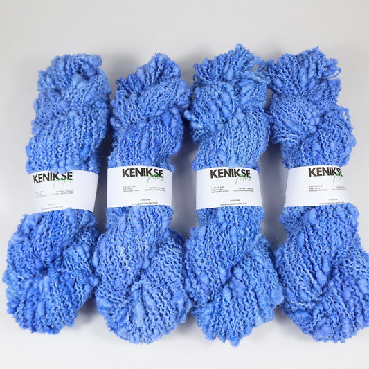 Chunky bobble yarn 100g in colour Cornflower