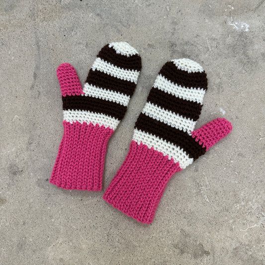 Crochet mittens pattern