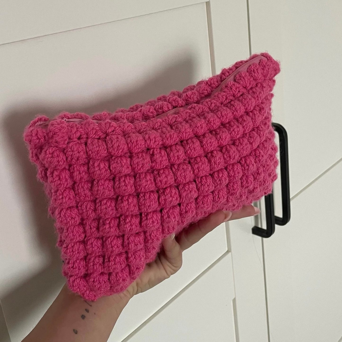 Bobble Crochet Clutch Bag Pattern