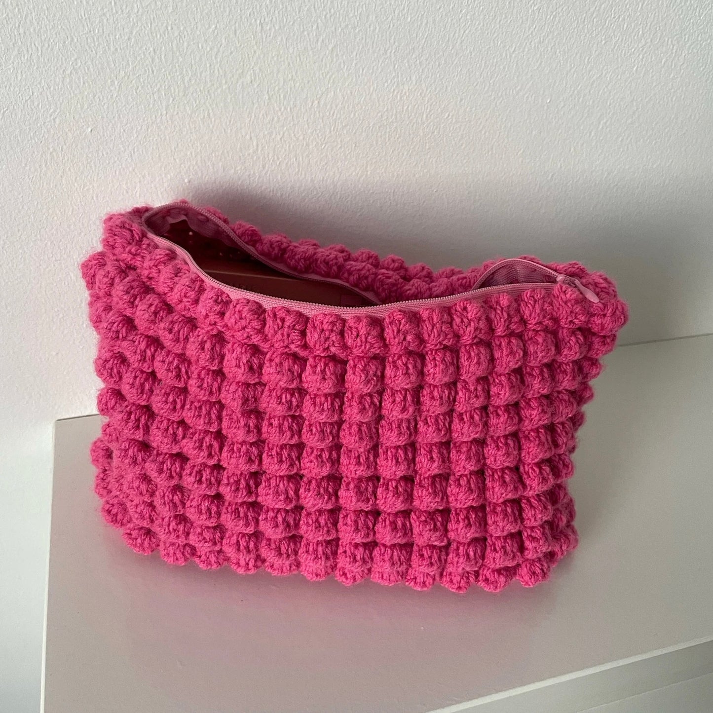 Bobble Crochet Clutch Bag Pattern